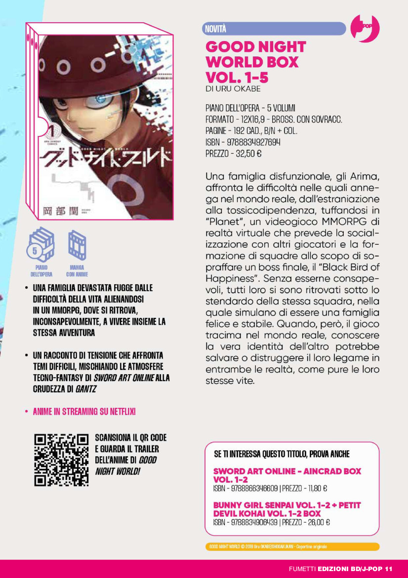 J-POP Manga: le novità di luglio dal Direct 118
